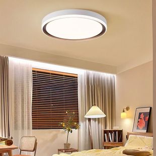 中山圆形吸顶灯铁艺亚克力36W客厅书房卫生间阳台走廊灯卧室吊灯