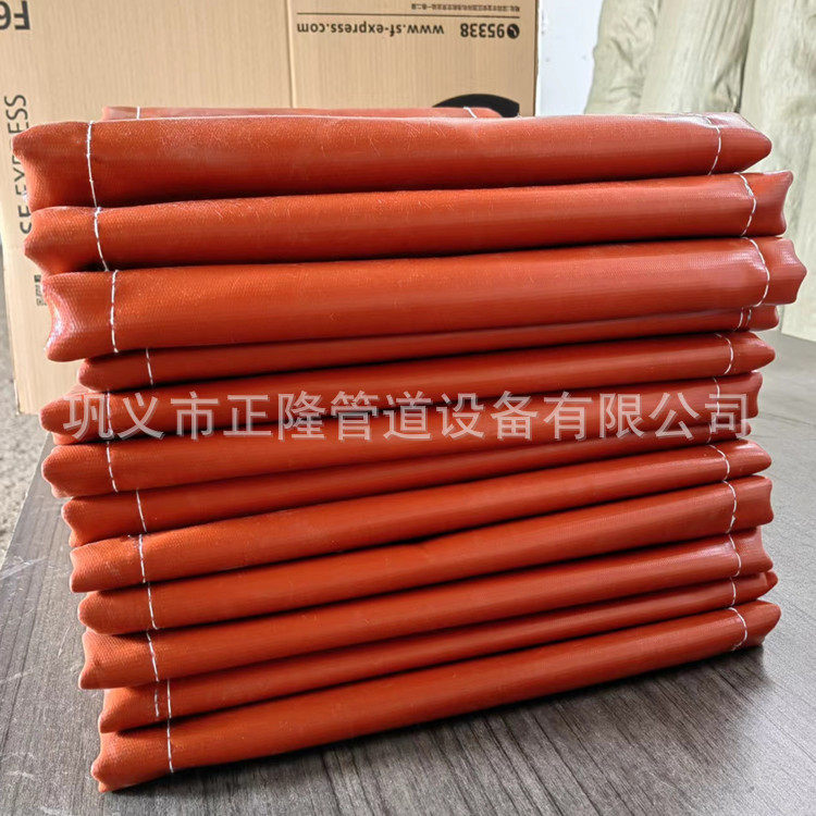 电厂高温锅炉烟道风机软连接用织物补偿器圈带布非金属膨胀节蒙皮
