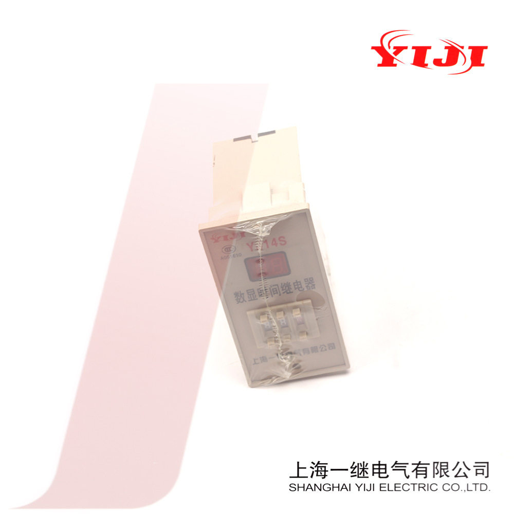 一继  JS14S-2 数字式时间继电器AC220V AC380V可调二位