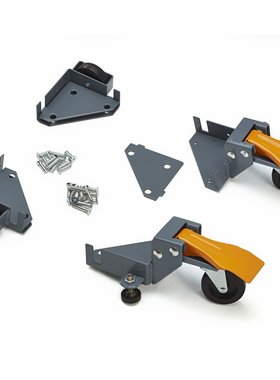 移动底座套件 PM-1100 - 可调式滚动套件、多用途滚轮架和脚轮
