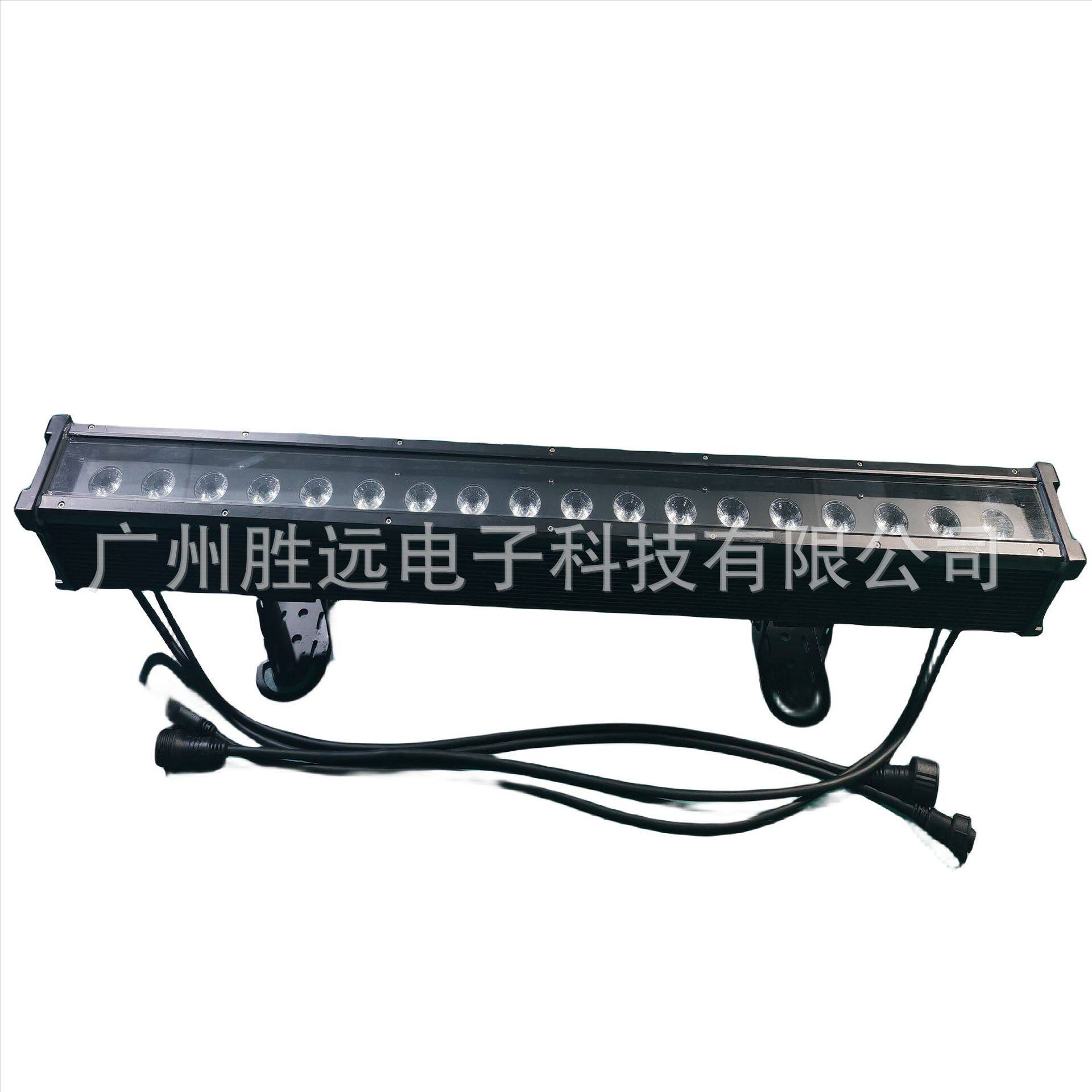 18颗3色4色5色6色LED灯珠DMX点控跑马防水洗墙灯舞台灯光灯光秀