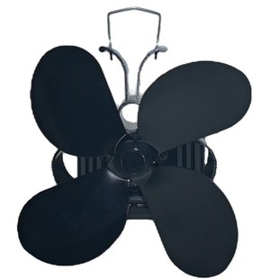 LT436蝴蝶壁挂卡箍款热动力壁炉风扇厂家直销跨境货源