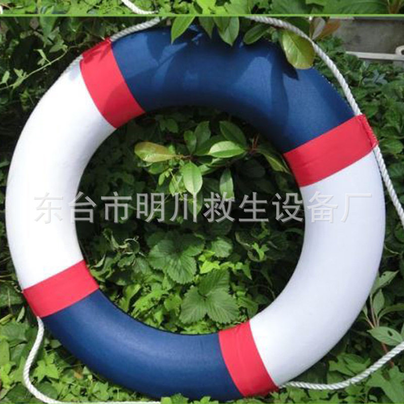 新款航海地中海装饰泡沫救生圈全手工缝制 厂家供应欢迎选购