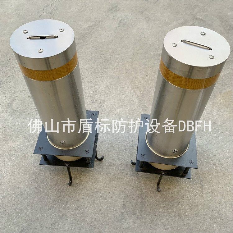 厂家供应219直径警示活动柱小区车场阻拦桩成品不锈钢可拆卸车挡