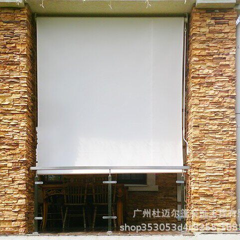 广州办公室窗帘写字楼卷帘隔热全遮光升降卷帘遮阳帘