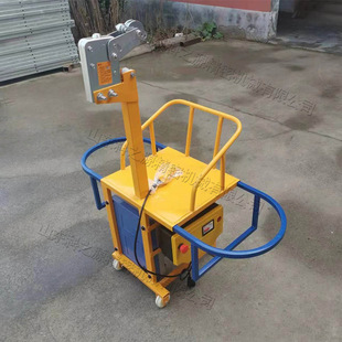 船舶修造粉墙梯 高层多层建筑外墙施工单人吊篮 蜘蛛人电动吊板