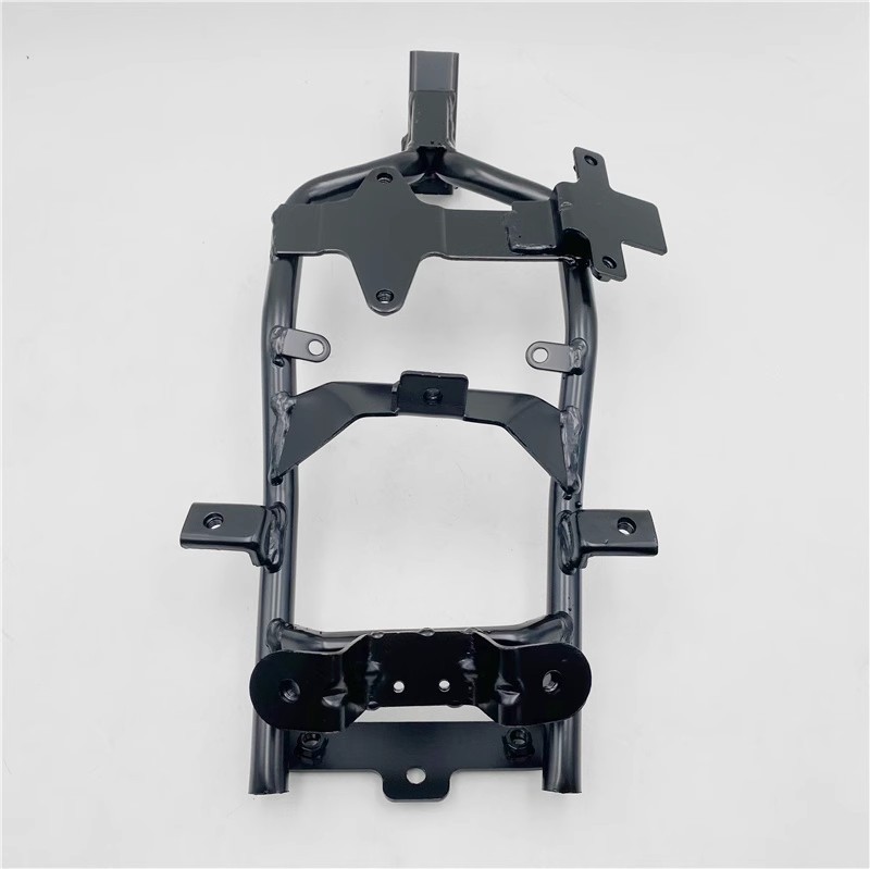 适用宇钻鹰钻HJ125T-10A-10C-10E-10F-10G前面板大灯喇叭支架铁架