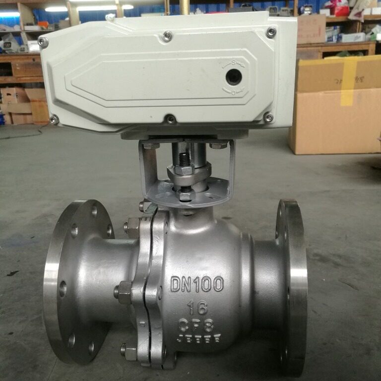 电动不锈钢法兰球阀调节型智能调节阀电动法兰球阀Q941F-16P