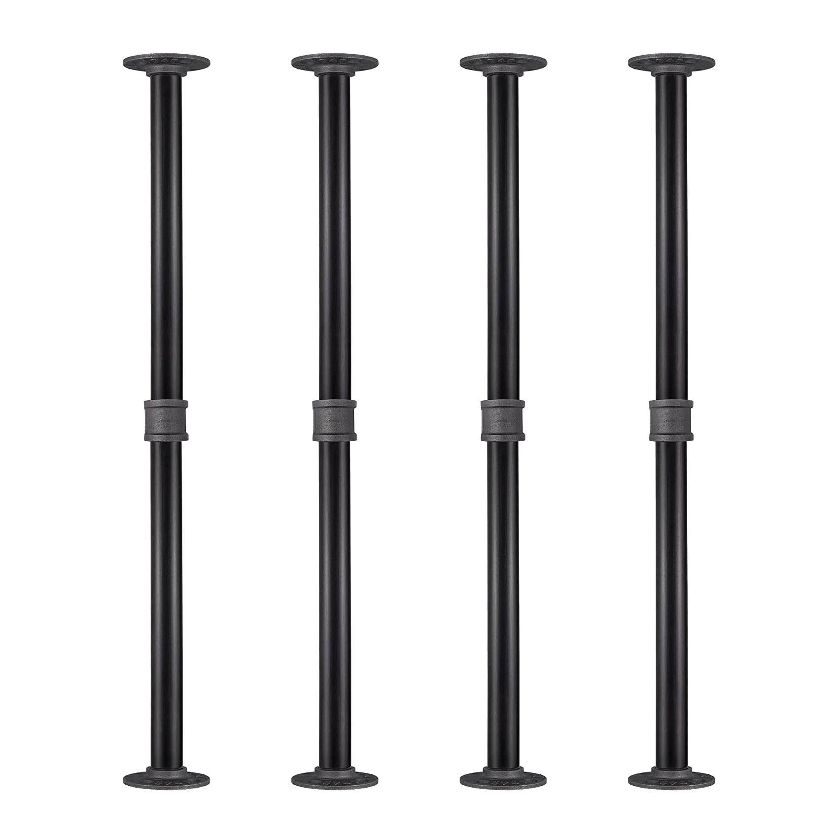 工业风桌腿铁艺桌腿套装办公桌腿支架金属餐桌脚五金家具腿