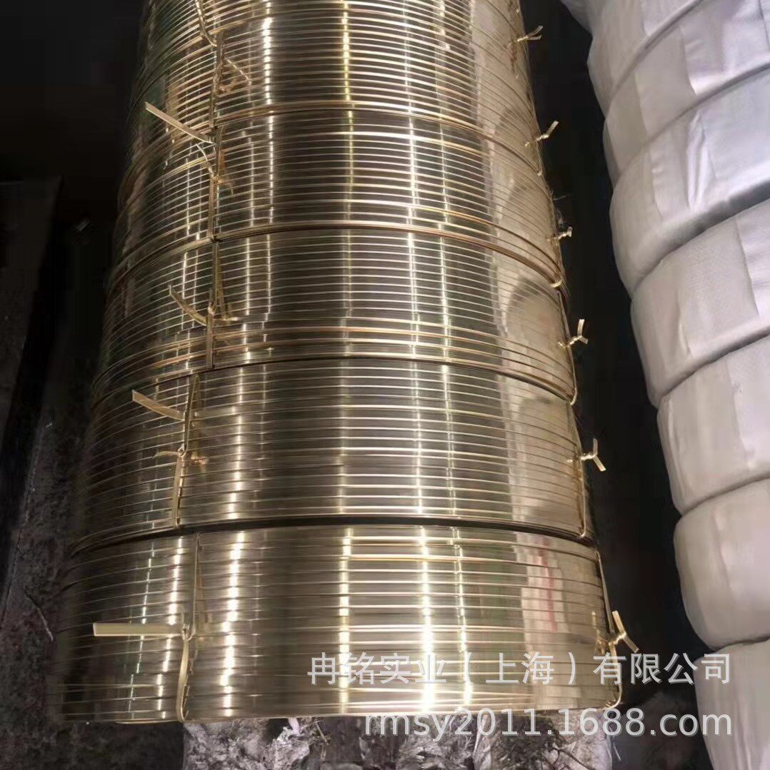 高强度H65黄铜管C2700黄铜套C27000毛细管CA270薄壁管扁线