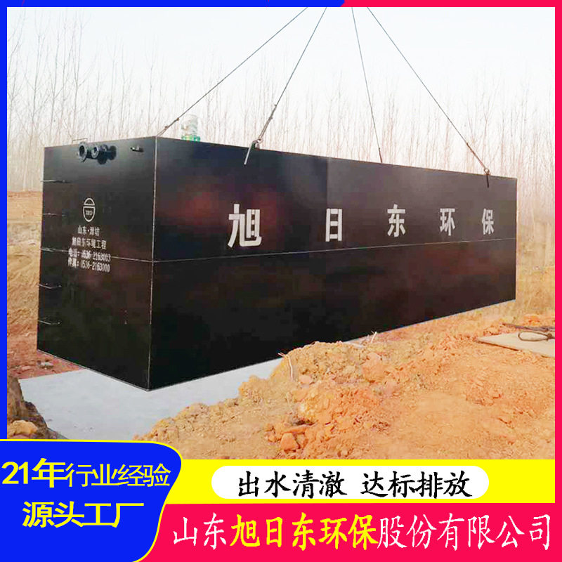 快餐食品厂污水处理设备 猪场地埋式污水设备 清洗废水处理设备