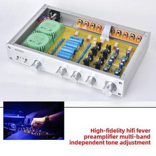 经典发烧级纯甲类音调前级放大器FV-2024 高中低音三频段分别调节