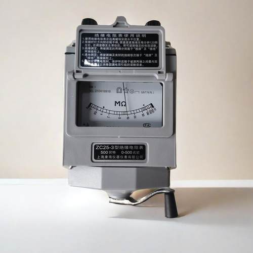 ZC25-3/4型绝缘电阻表指针式兆欧表500V1000V2500V电缆电机用摇表