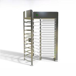 单向全高转闸人行通道防尾随旋转门小区工地不锈钢道闸门门禁闸机