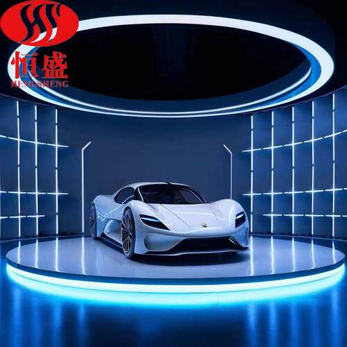 汽车转盘 展厅旋转展示台大型车展转台 电动旋转台 360度旋转平台