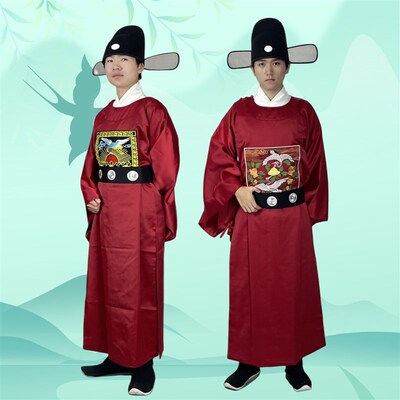 明制官服汉服古代一品三品大臣官袍明朝七品县令文V官员男女演出