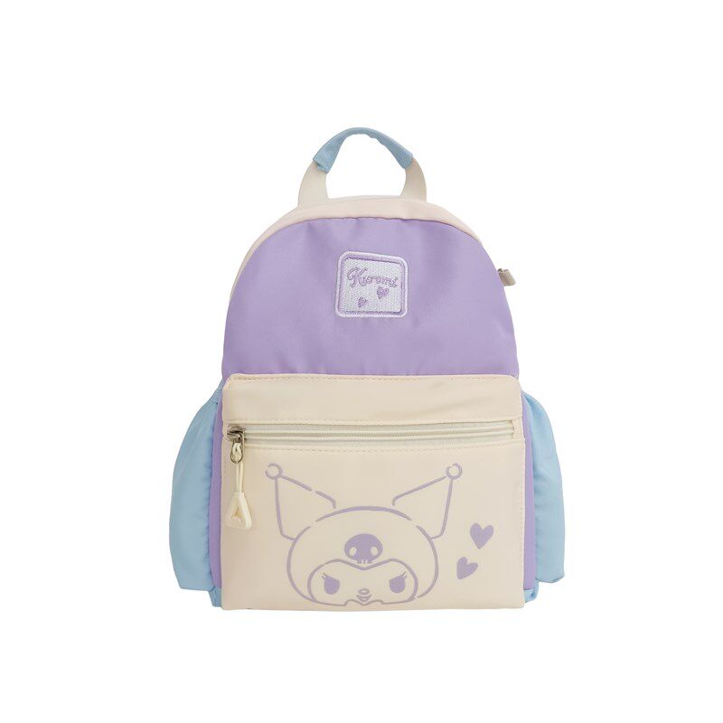 儿童书包可爱撞色幼儿园女童双肩包小女J孩卡通轻便外出游研学背