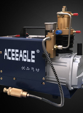 优品高压气泵30MPap高压打气机水冷高压打气泵40MPa高压充气泵管