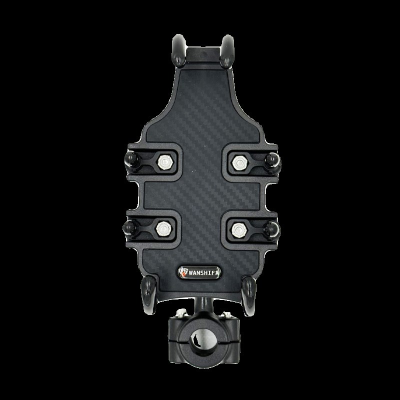 适用铃木UY125摩托车手机导航支架F后视镜挡风板安装减震防抖改装