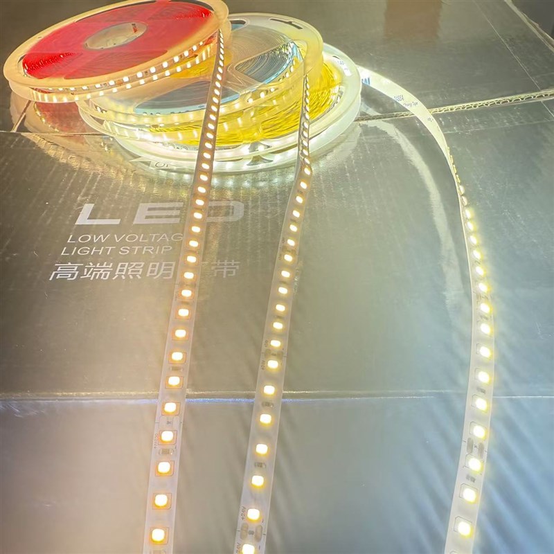led窄灯带12v/24V高亮2835色温2000K2700K3500K450R0K5000K板宽5m