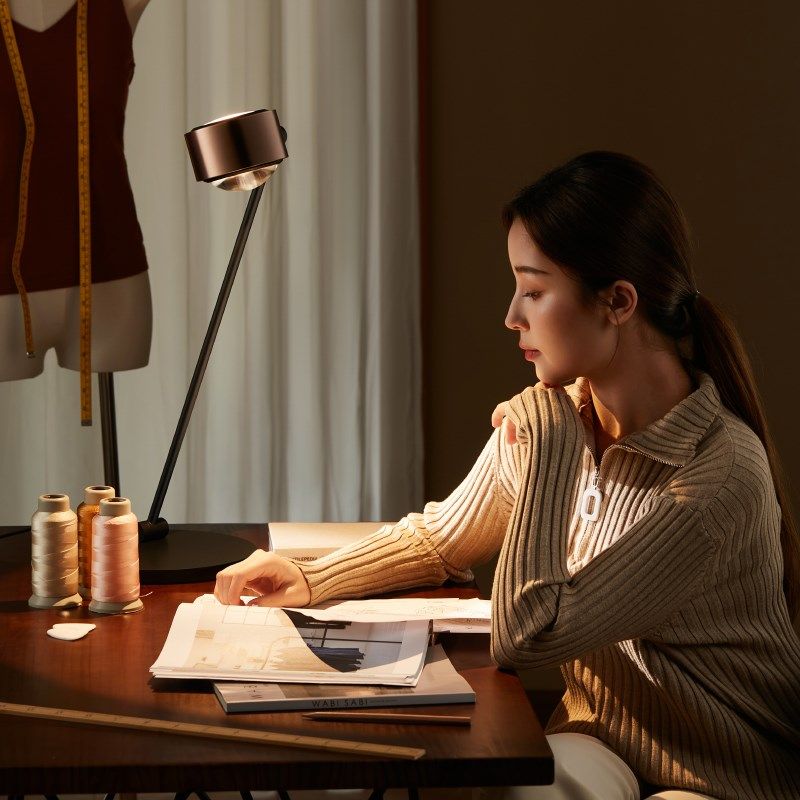 意大利唯亚司台灯护眼学习专用卧室轻奢高级感书桌工作2024年新款