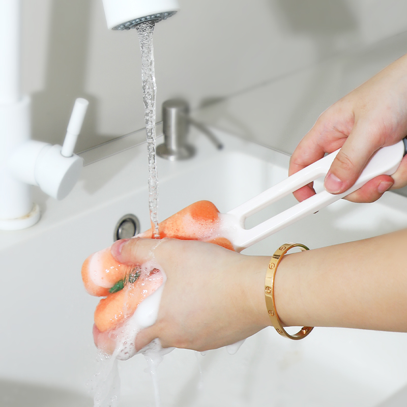 杯刷洗杯子神器厨房海绵奶瓶杯口杯盖多功能四合一清洁长柄小刷子