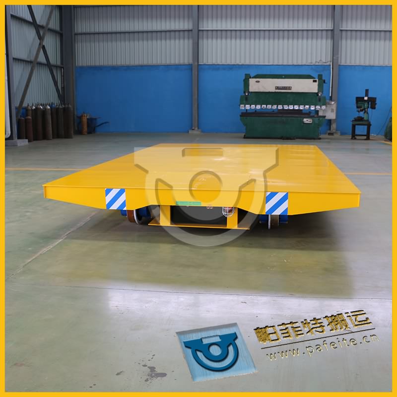 工业车间运输轨道平车牵引电动轨道平板车电缆卷筒轨道平车地平车