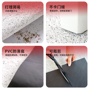兔年入户门地垫春节进门地毯家用门口门垫入门垫子丝圈脚垫可裁剪