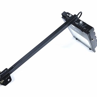 新款防锈射灯投光灯固定支架广告牌发光字补光灯杆铁艺镀锌方管