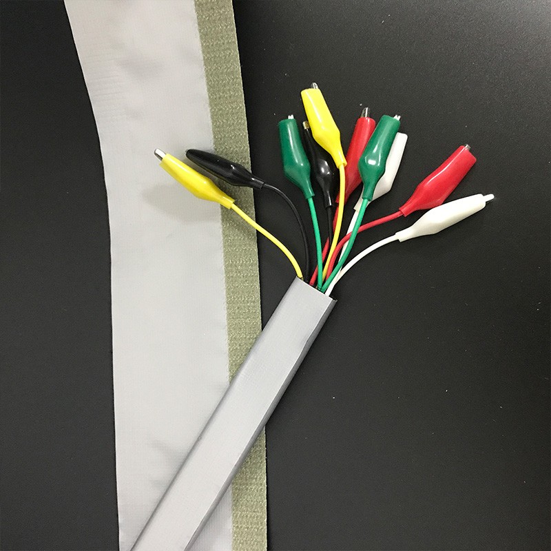PC-60 束径12mm扣式结束带 电线保护套包线套裹布 电缆包线管保护