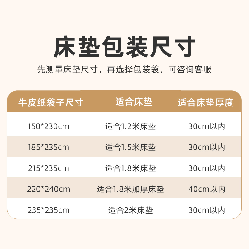 床垫收纳搬家打包袋专用神器席梦思保护套防尘罩膜一次性塑料袋子