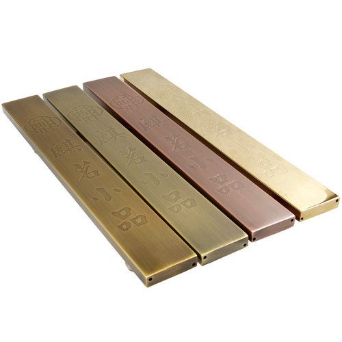 不锈钢方管加厚古铜个性定制实木玻璃门拉手大门拉手手柄移门把手