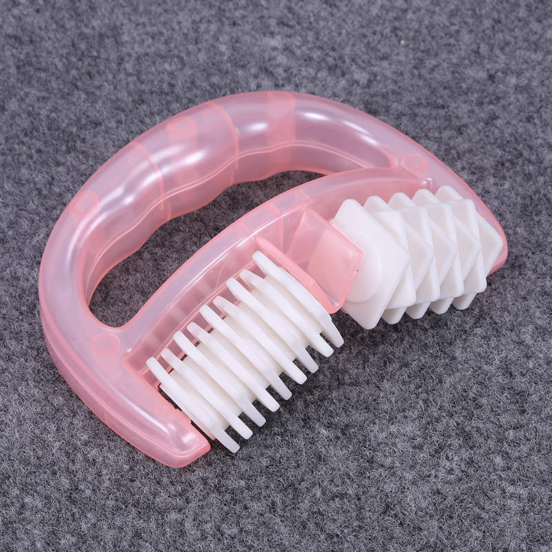 按摩器经络刷身体推脂美体滚轮小腿肌肉手臂全身腹部揉捏面部按摩