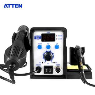 安泰信热风枪电烙铁二合一数显热风拆焊台电焊台AT8586/AT858D+