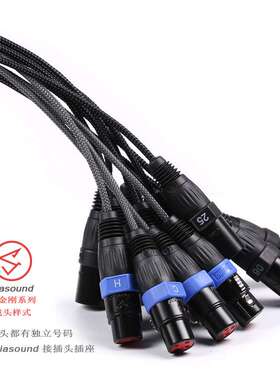 AUDIO XLR Snake Cable多通道音频信号线缆车 舞台灯光传输信号线