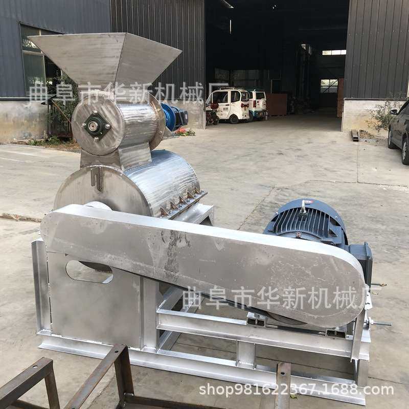 不锈钢高湿物料粉碎机 酱油厂下脚料粉碎机 半湿豆腐渣粉碎机