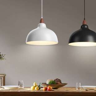 中古胡桃木餐厅哑光日式 侘寂风吧台现代灯具卧室书房简约艺术吊灯