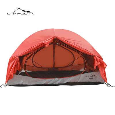 CAMPOUT户外帐篷野营2-3人帐篷营地用品防雨露营装备专业tent