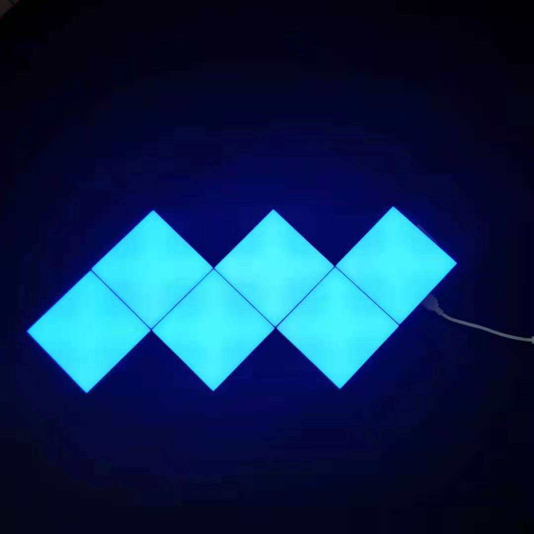 供应拾音灯LED节奏灯模块灯客厅卧室背景墙遥控声控LED装饰灯