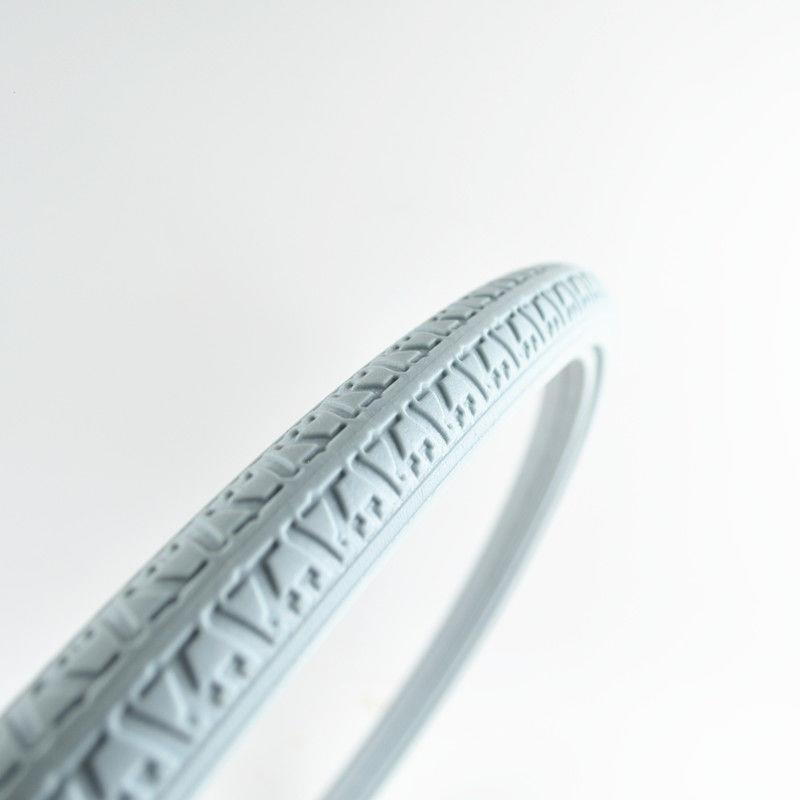 轮椅车轮胎20/22/24sx1 3/8实心胎黑色灰色免充气实心轮椅车轮胎