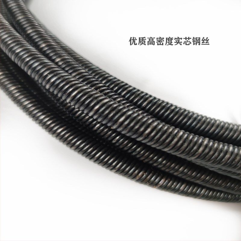 线管排堵神器穿线管疏o通器下水道水泥混泥土疏通合金钻头实心软