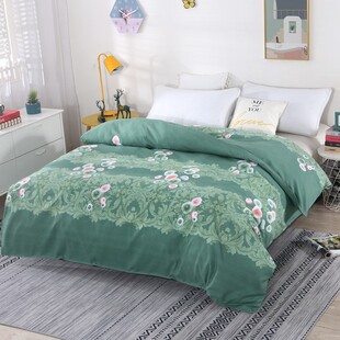 加厚磨毛被罩单件被套单双人20x0x230亲肤可裸睡加厚水洗棉被子套