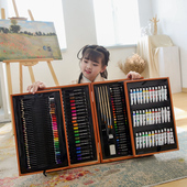 小学生水彩笔画笔文具儿s童绘画学习套装 画画礼品工具绘画美术用