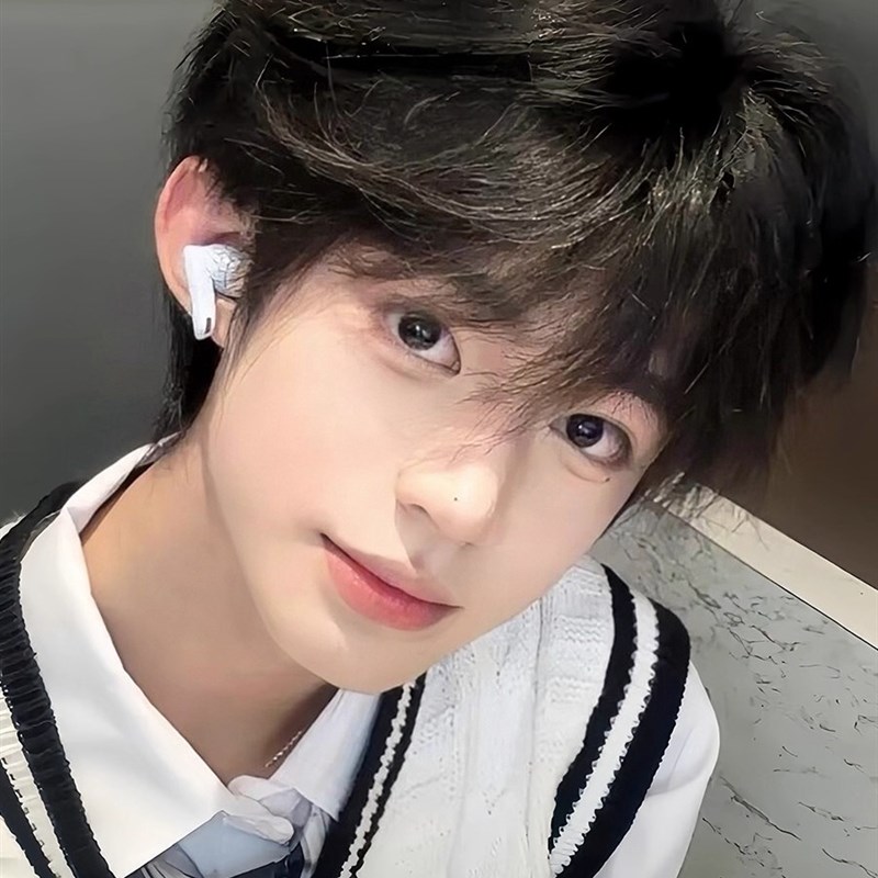 纤韵佳人韩系微分碎盖假发男短发全头套日常时尚R造型蓬松自然假