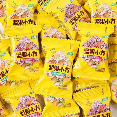 丰阳谷坚果小方小米酥米花糖花生酥香米黑米独立小包装散装小零食