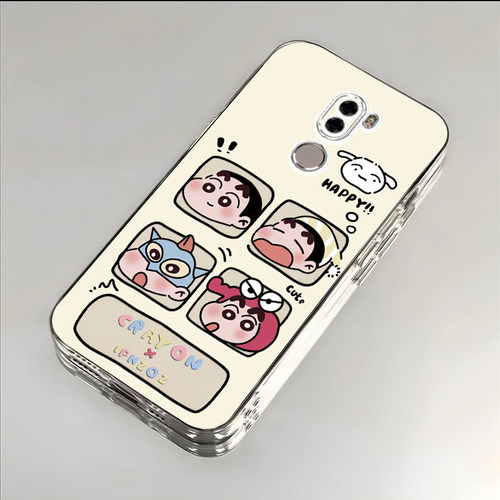四宫格小新适用于小米5SPlus手机壳新款Xiaomi5X全包防摔保护套Capricorn搞怪可爱男女透明小众ins风专用外壳