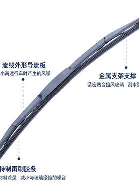 现代瑞纳/瑞奕/悦动/朗动/伊兰特/名图ix35/i30三段式雨刮器雨刷