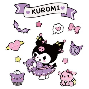 狗儿童房墙面装 饰女孩生床头公主卧室房间三丽鸥卡通贴画布置