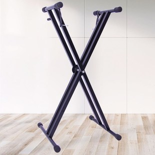 电子琴支架型古筝架双管折叠键盘架子乐器配件