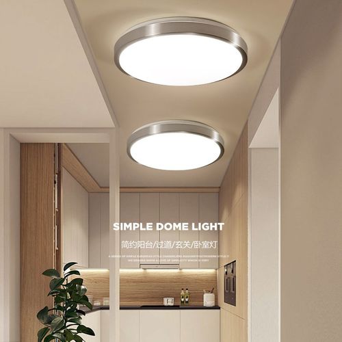 圆形阳台吸顶灯led卧室灯简约大气家用2023年新款房间灯具